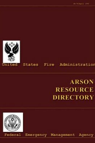 Cover of Arson Resource Directory