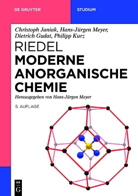 Book cover for Riedel Moderne Anorganische Chemie