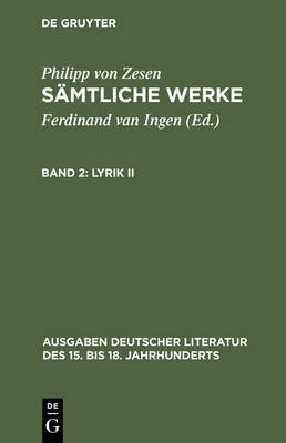 Cover of Lyrik II