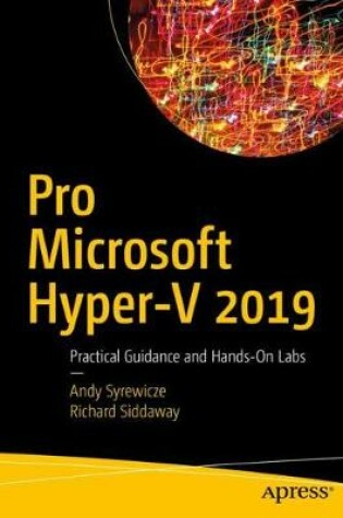 Cover of Pro Microsoft Hyper-V 2019