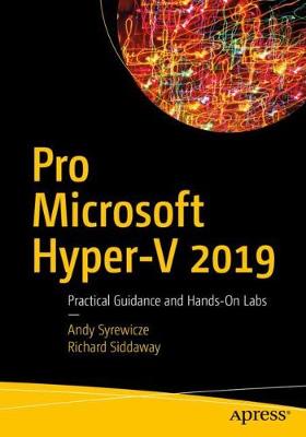 Book cover for Pro Microsoft Hyper-V 2019