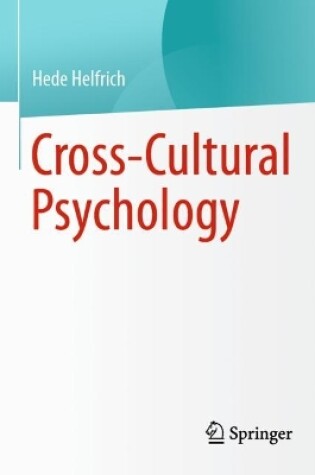 Cover of Cross-Cultural Psychology