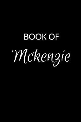 Book cover for Book of Mckenzie