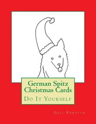 Book cover for German Spitz Christmas Cards