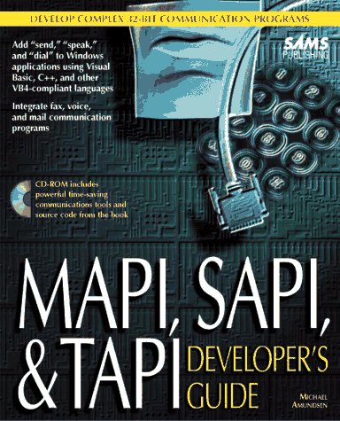 Book cover for Communications Developers' Guide with MAPI, SAPI and TAPI