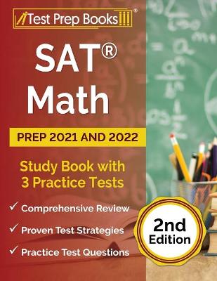 Book cover for SAT Math Prep 2021 and 2022