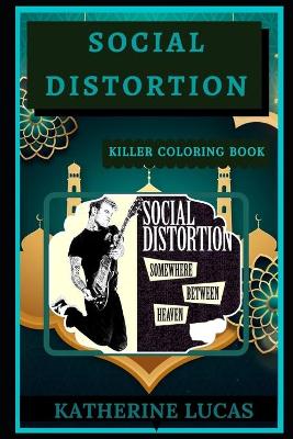 Book cover for Social Distortion Killer Coloring Book