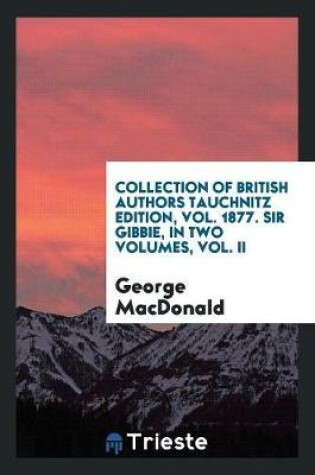 Cover of Sir Gibbie, Volume 1