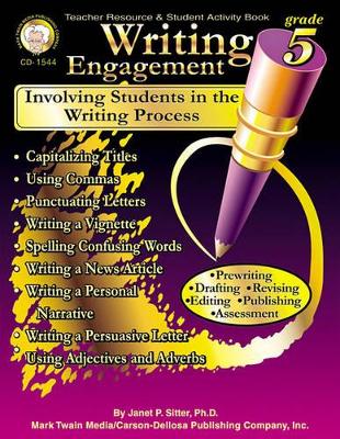 Book cover for Writing Engagement, Grade 5