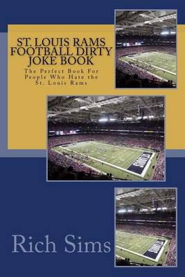 Cover of St. Louis Rams Football Dirty Joke Book