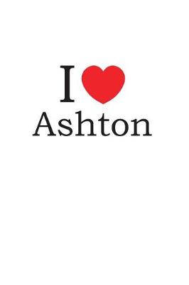 Book cover for I Love Ashton