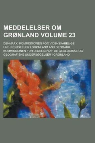 Cover of Meddelelser Om Grnland (Bd.1-2)