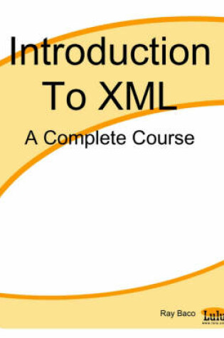 Cover of Introduction To XML