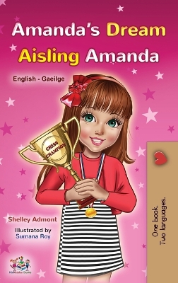 Cover of Amanda's Dream (English Irish Bilingual Book for Children)
