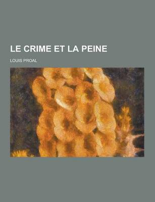 Book cover for Le Crime Et La Peine