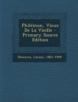 Book cover for Philemon, Vieux De La Vieille