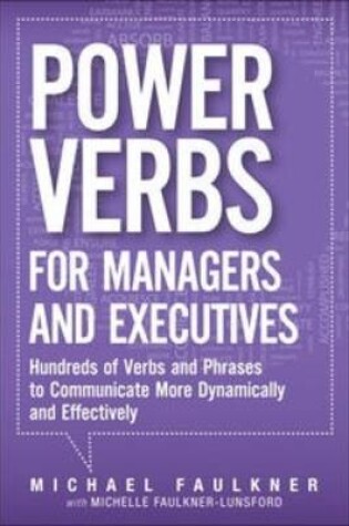 Cover of Power Verbs for Managers and Executives