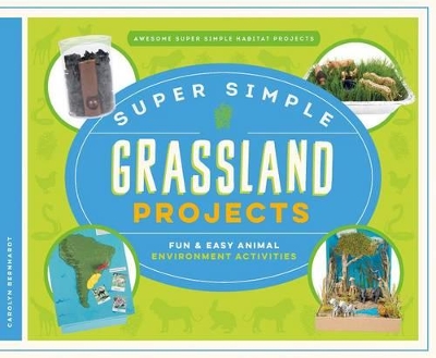 Cover of Super Simple Grassland Projects: Fun & Easy Animal Environment Activities