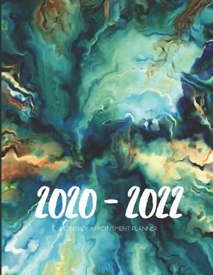 Book cover for 2020-2022 Three 3 Year Planner Classic Monthly Calendar Gratitude Agenda Schedule Organizer