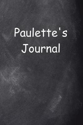 Book cover for Paulette Personalized Name Journal Custom Name Gift Idea Paulette