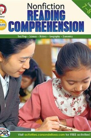 Cover of Nonfiction Reading Comprehension, Grades 7 - 8