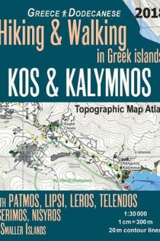 Cover of Kos & Kalymnos Topographic Map Atlas 1