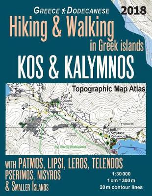 Book cover for Kos & Kalymnos Topographic Map Atlas 1