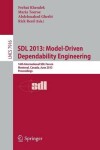 Book cover for SDL 2013: Model Driven Dependability Engineering