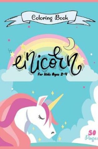 Cover of Unicorn Coloring Book