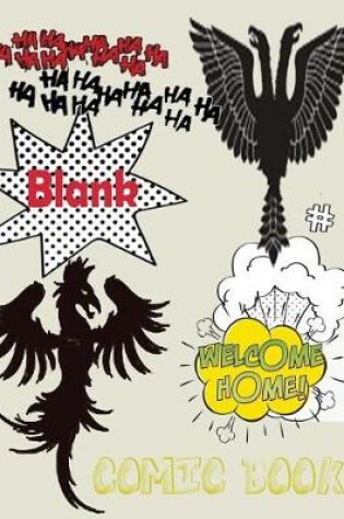 Cover of Blank comic book ( drawing, cartooning )