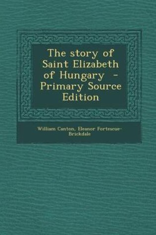 Cover of Story of Saint Elizabeth of Hungary