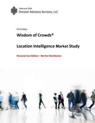 Book cover for Wisdom of Crowds Location Intelligence Market Study