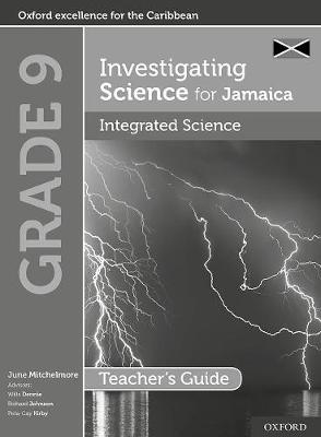 Book cover for Investigating Science for Jamaica: Integrated Science Teacher Guide: Grade 9