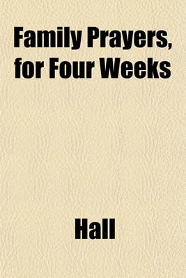 Book cover for Family Prayers, for Four Weeks