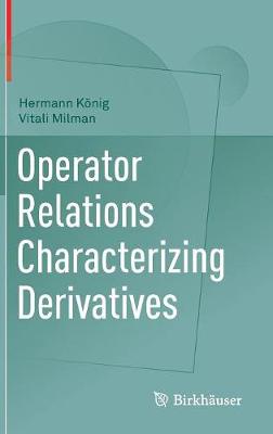 Book cover for Operator Relations Characterizing Derivatives