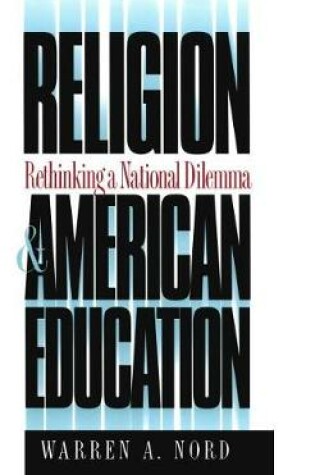 Cover of Religion and American Education