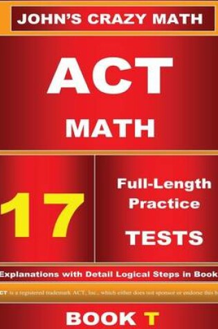Cover of ACT Math 17 Tests