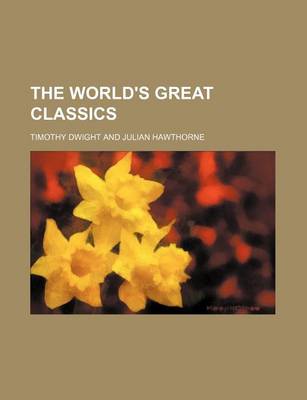 Book cover for The World's Great Classics (Volume 38)