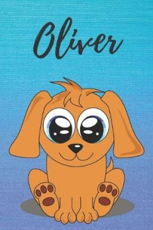 Cover of Oliver dog coloring book / notebook / journal / diary