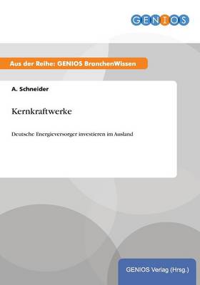 Book cover for Kernkraftwerke