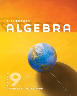 Book cover for Elementary Algebra