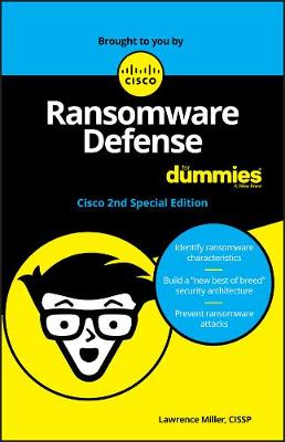 Book cover for Ransomware Defense for Dummies, Cisco 2nd Special Edition (Custom)