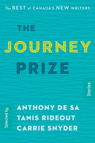 Cover of Journey Prize Stories 27