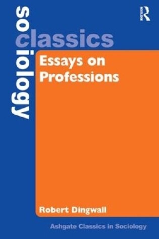 Cover of Essays on Professions