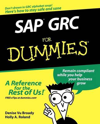 Book cover for SAP Grc for Dummies