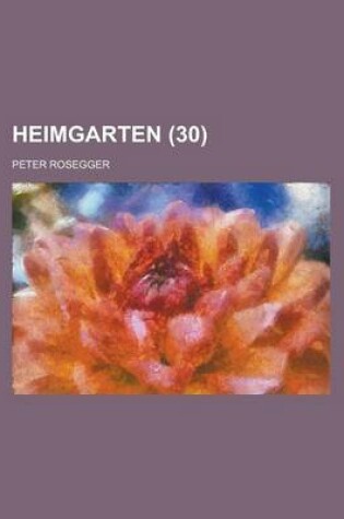 Cover of Heimgarten (30 )
