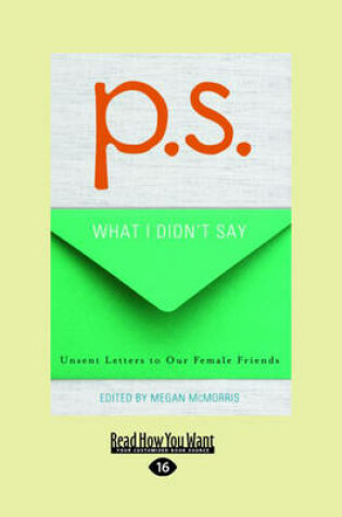 Cover of P.S.