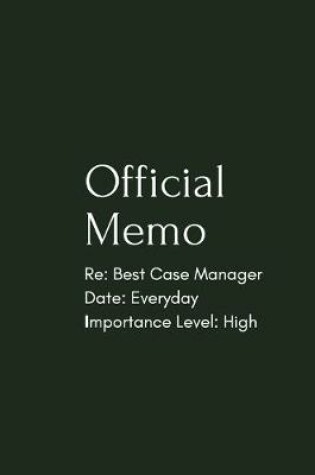 Cover of Best Case Manager Notebook