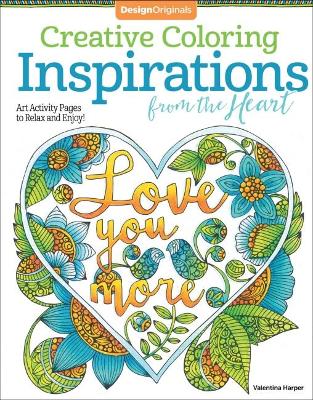 Cover of Creative Coloring Inspirations from the Heart