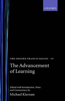 Cover of The Oxford Francis Bacon IV